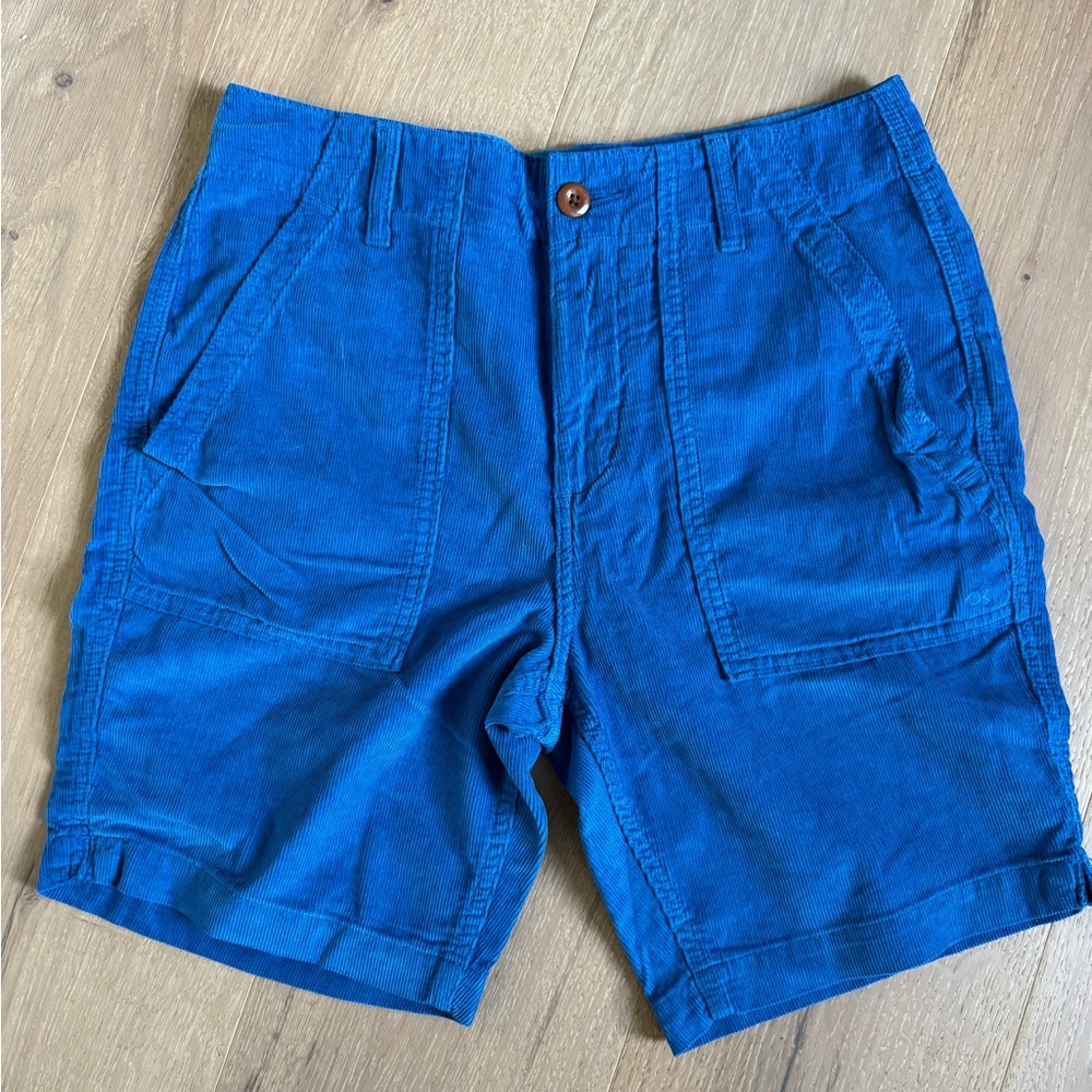 Outerknown Mens corduroy shorts